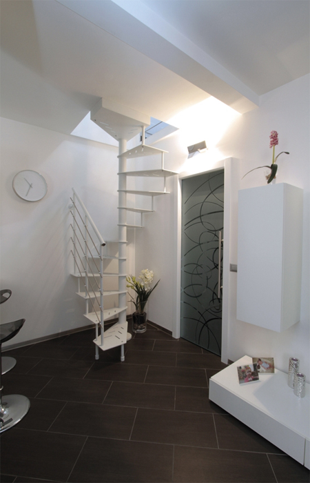 Scale a chiocciola viareggio Scala a chiocciola design